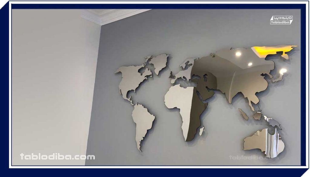 استیل نقشه جهان