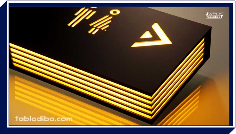 تابلو راهنما مرکز تجاری و پاساژ مسیر یابی