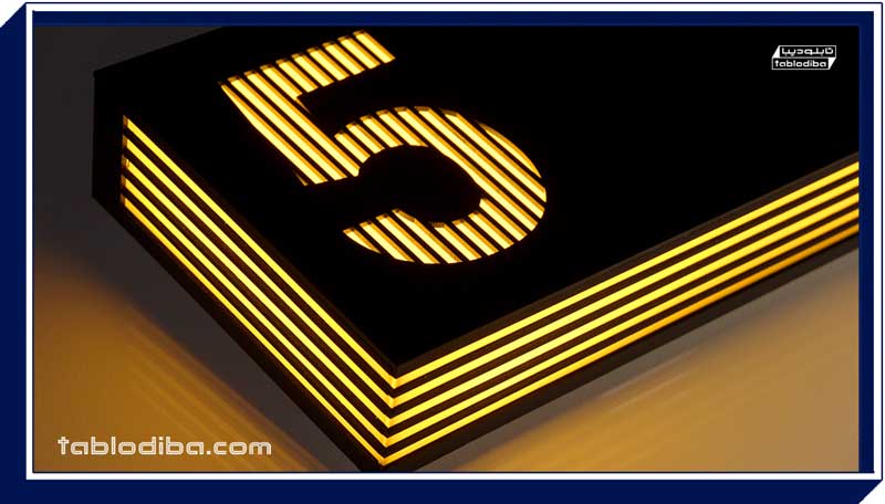 تابلو راهنما مرکز تجاری و پاساژ مسیر یابی